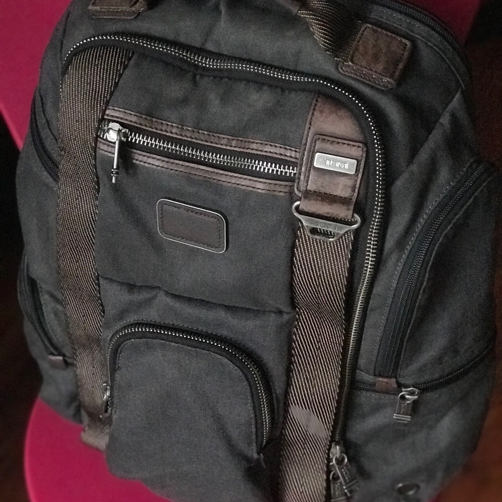 Tumi Alpha Bravo Naval Deluxe Brief Pack